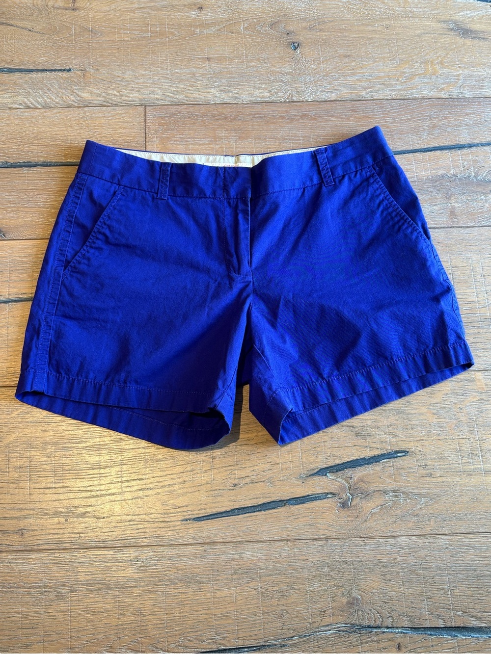 J. Crew Deep Purple Cotton Chino Shorts